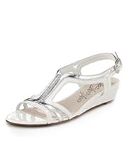 Open Toe Strappy Wedge Sandals