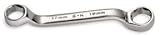 SK Hand Tool 87758S Offset Short Deep Box End Wrench, 8 x 9mm, Full Polished Finish [並行輸入品]