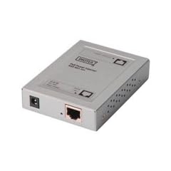 DIGITUS PoE Energieversorger PSE 48V 27W 10/100Mbit RJ45 LAN Eingang RJ45 PoE Ausgang 802.3at