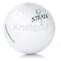 60 MINT STRATA TOUR STRAIGHT USED GOLF BALLS + FREE TEES