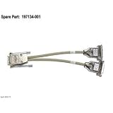 Compaq 2-AUI Breakout Y-Cable for Dual Port Ethernet Controllers - Refurbished - 142133-001