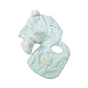 Angel Dear Blankie, Bib and Booties Set (Green Froggy set) 21ww6hkvAOL Angel Dear Blankie, Bib and Booties Set (Green Froggy set)