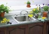 Elkay ESE202010 Elite Kitchen Sink Stainless Steel 20 x 20