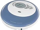 Grundig CDP 5100 SPCD Tragbares CD/MP3-Player wei&szlig;/blau