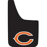 Chicago Bears Splash Guards One Pair w Installment Hardware Fit Trucks Vans Suv's 