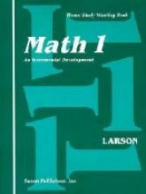 Saxon Math 1: An Incremental Development Home Study Meeting Book