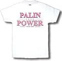 Palin Power Pit Bull Hockey Mom Lipstick Adult T-Shirt