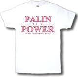 Palin Power Pit Bull Hockey Mom Lipstick Adult T-Shirt