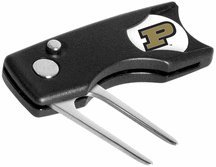 Purdue Boilermakers Spring Action Divot Tool With Golf Ball Marker Of 2)