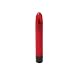 California Exotics Waterproof Super Slim Vibrator, Red, 6"