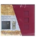 EK Success 12x12 ARCHITEXTURE Scrapbook Photo Album SCARLET
