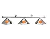 Clemson University Tigers Chrome Pool Table Light