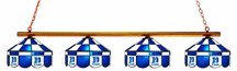 Duke Blue Devils Four Light Executive Game Table Lamp