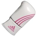 Adidas White/Pink White Box Fit Bag Gloves
