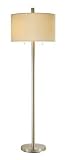Review Adesso  / Adesso 4067 Boulevard Floor Lamp - Satin Steel-22