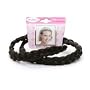 Braidies Thick Braided Headband, Dark Brown 1 ea