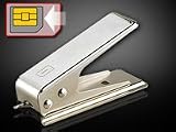 Callstel micro-Sim Cutter, silber, mini Sim-Karten selbst stanzen