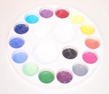 14 COLOR PAINT WHEEL Snazaroo Face Painting Pallet