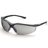 Elvex SG-12M Acer Safety Glasses, with Silver Mirror Hard Coated Polycarbonate Lenses & Graphite Frame.