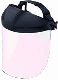 Bacou-Dalloz-Willson Headgear with Clear Propionate Visor, Headgear w/clear propionate visor, UOM Each