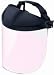Bacou-Dalloz-Willson Headgear with Clear Propionate Visor, Headgear w/clear propionate visor, UOM Each