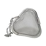 Stainless Steel 2 inch Mesh Heart - Tea & Spice Infuser, 1 pc,(Frontier)