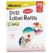 Memorex DVD Labels 20 Pack 32020715