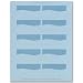 Masterpiece Ocean Current 2-sided Business Card - 25 Sheets 250 Cards
