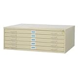 5-drawer Steel Flat File for 30 X 42 Documents
