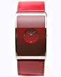 Ladies High Fashion Leather Band Watch<br>'Lipstick'