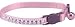 PINK - East Side Collection Rhinestone Cat Collar with Jingle Bell