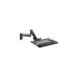 Height Adjustable Dual Arm with Keyboard