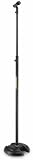 Hercules MS205B H-Base Mic Stand with Quick-N-EZ Mic Clip