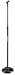 Hercules MS205B H-Base Mic Stand with Quick-N-EZ Mic Clip