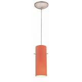 Buy Access Lighting 28830-BS RED Tali Inari Silk Cylinder Glass by Access Lighting
