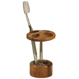 Formbu Toothbrush Stand (Bamboo) (5H x 3.25W x 3.25D)