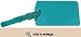 Search : Baekgaard Genuine Leather Luggage Tag by Vera Bradley in Turquoise