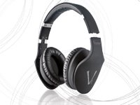 Vivangel Klappbarer Design-Kopfhörer, schwarz