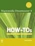 Macromedia Dreamweaver 8 How-Tos: 100 Essential Techniques (How-Tos)
