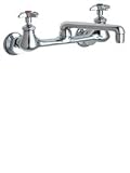 Tools & Hardware : Chicago Faucets 940-CP Fittings - Adjustable 7 1/4"- 8 3/4" Centers, Chrome