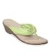 Island Hawaii Women's Island Thong Wedge Sandals