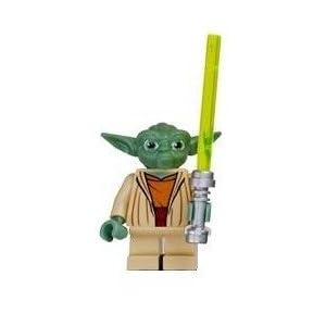 Yoda (Clone Wars) - LEGO Star Wars Figure with Lightsaber