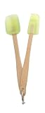 SiliconeZone Mini Spatula/Spoon Set, Translucent Green