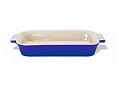 Le Creuset Stoneware 12 1/2-Inch Rectangular Baking Dish, Cobalt Blue