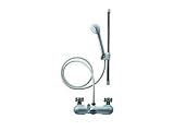 Croydex Bath Shower Mixer Set, Silver