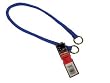 Medium Nylon Choker, Blue, 16"