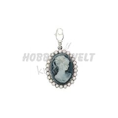 Big Charms Gemme Medaillon, 3,5x2,5 cm