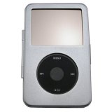 Innopocket Metal Deluxe Case - Hard case for digital player - anodized aluminum - silver - iPod with video (5G) 60GB, iPod with video (5G) 80GB