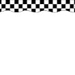 BORDER BLACK & WHITE CHECKS