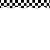 BORDER BLACK & WHITE CHECKS